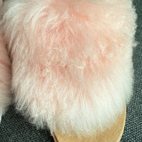 UGG Women's Holly Sunset Fluffy Sandals Size 8.5 - Picture 5 of 16